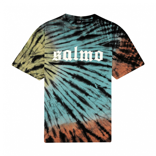 PERDONAMI OVERSIZED TIE DYE T SHIRT